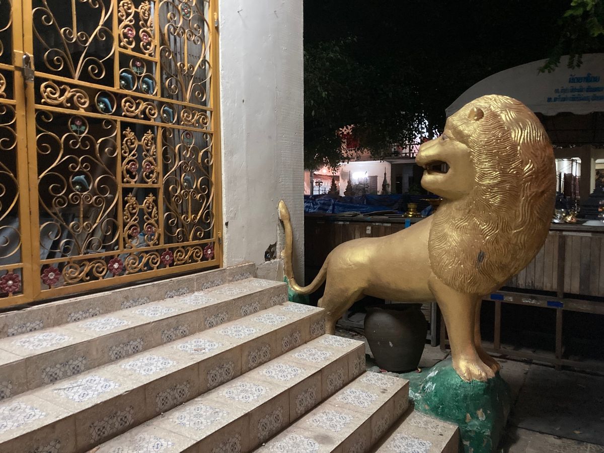 初めて見た振り返る獅子の狛犬？左右どちらも振り返ってました。
ちょっとかわ...