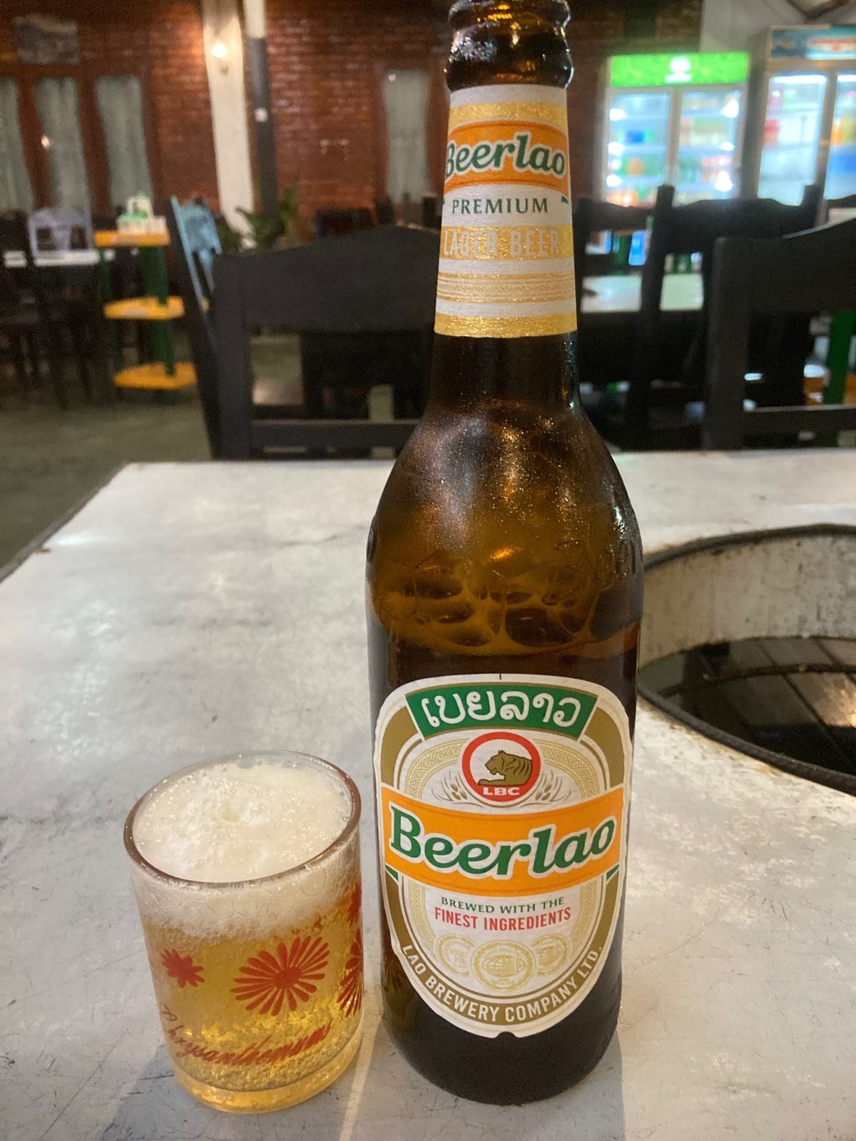 ルアンナムター。
配達用ビアラオ号。
夜はまたまたシンダート。