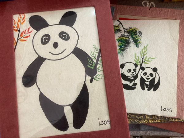 ラオス人民民主共和国・ルアンパバーン「ラオス」の写真：ルアンパバーン
こちらの地区のお土産物屋...