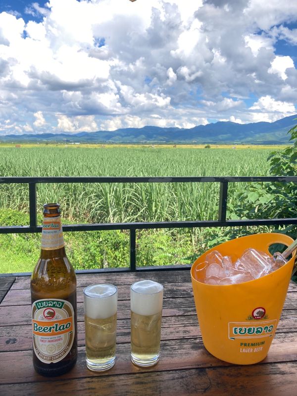 ラオス人民民主共和国・ルアンパバーン「ラオス」の写真：ムアンシンの街中から徒歩30分くらいのレ...