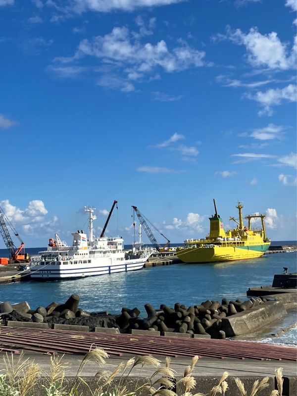 日本・八丈島「八丈島から青ヶ島へ」の写真