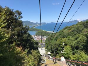 日本三景「天橋立」を南側から。