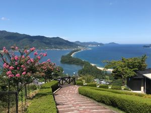 日本三景「天橋立」を南側から。