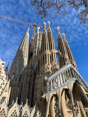 スペイン🇪🇸パルセロナ
サグラダ・ファミリア（世界遺産）
●受難のファサー...