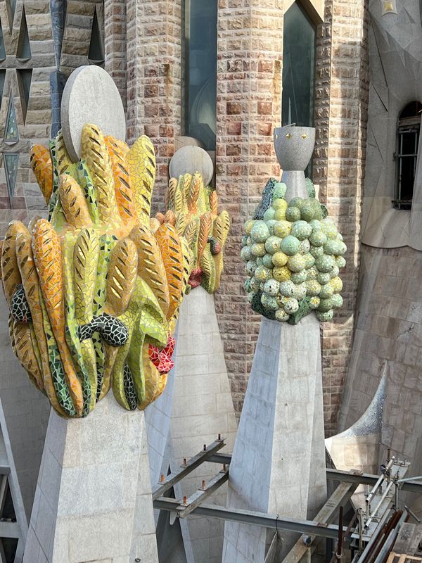 スペイン・バルセロナ「スペイン バルセロナ　ガウディの世界」の写真：スペイン🇪🇸パルセロナ
サグラダ・ファミ...