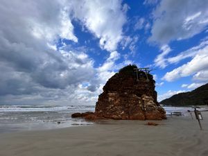 稲佐の浜から出雲大社へ