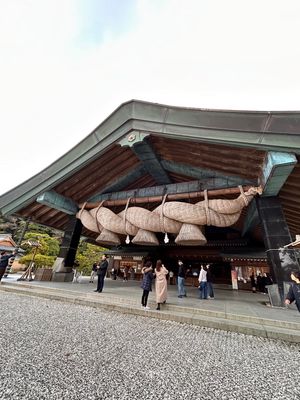 稲佐の浜から出雲大社へ