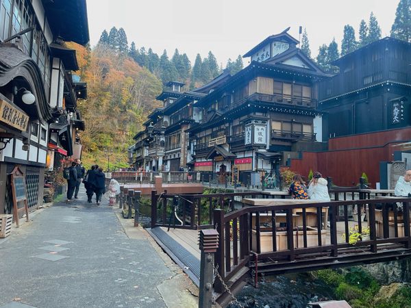 日本・宮城県「銀山温泉・仙台旅行🍡」の写真