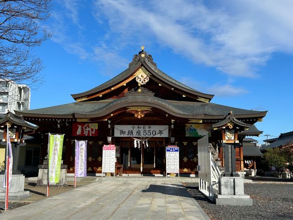 日本・山形県「山形 推し活遠征」の写真：山形市内の街歩き。
諏訪神社、七日町御殿...
