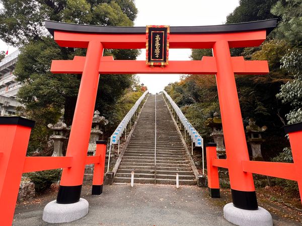 日本・福岡県「九州旅行（福岡）」の写真：高良大社
