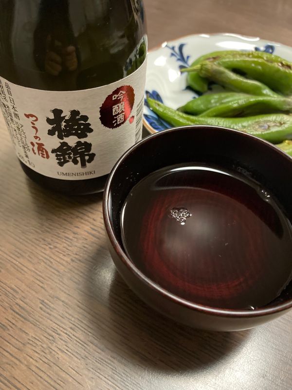 日本・愛媛県「吟醸酒　梅錦　つうの酒」の写真