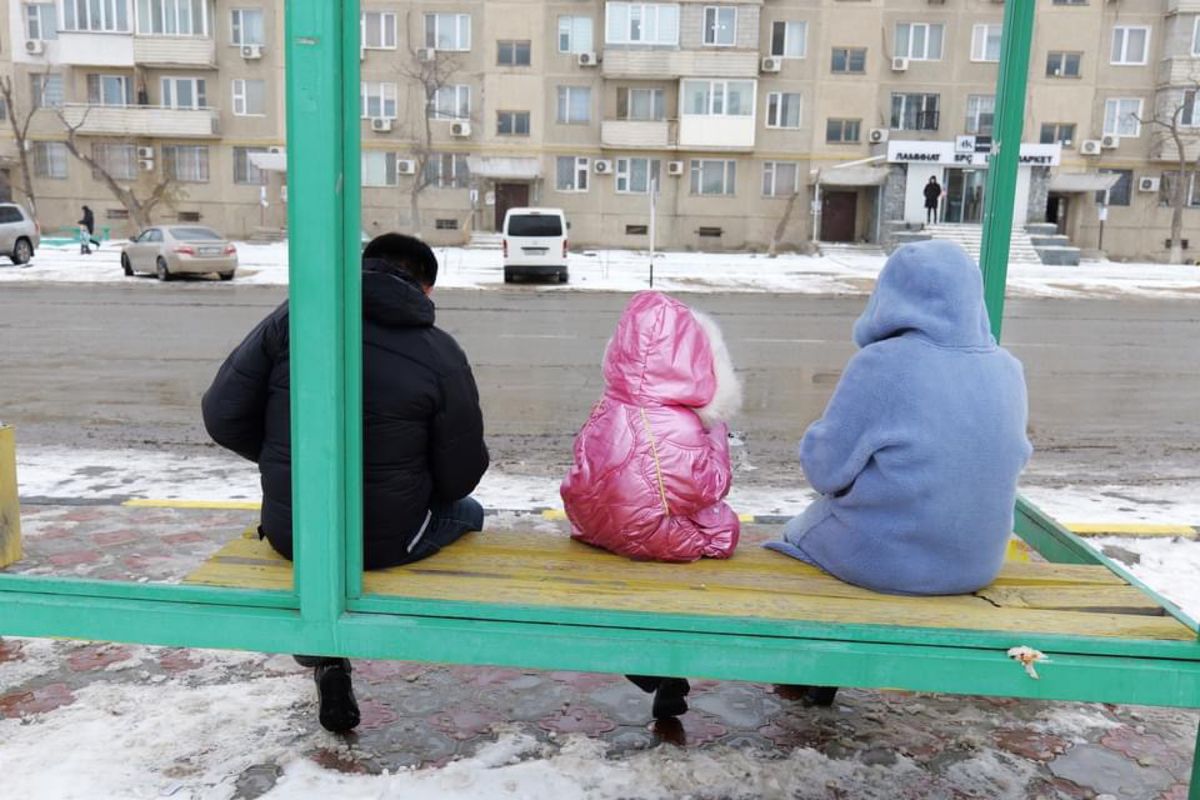 ネコが多いアクタウ