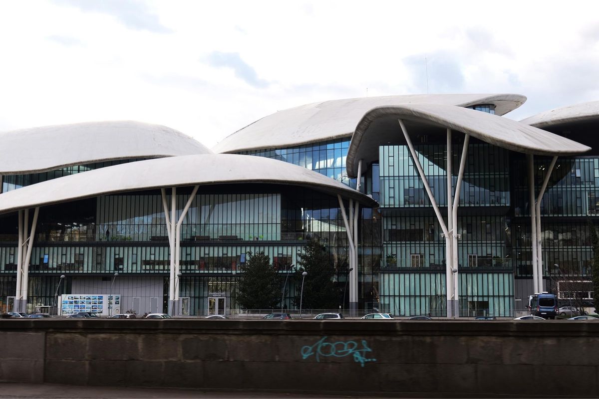 トビリシの新市街地