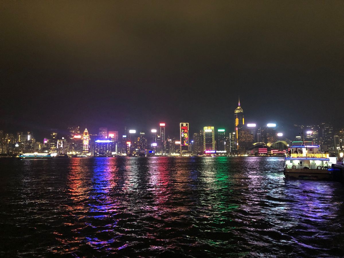 食後は夜景
そして酔い覚ましのアイス