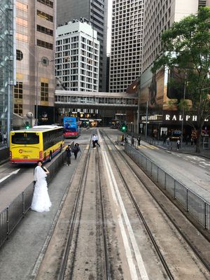 街を走る電車は面白いね