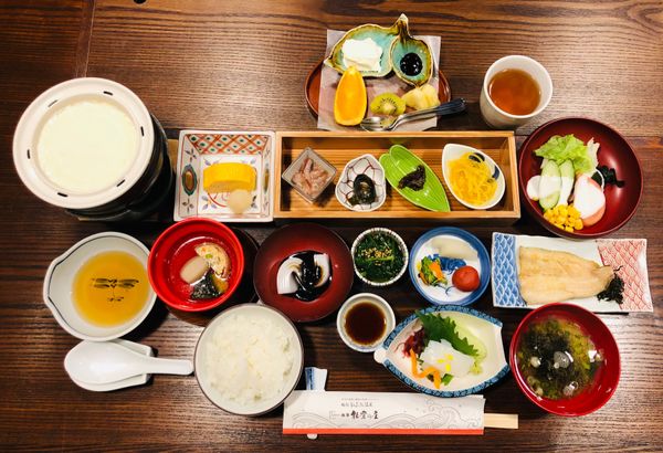 日本「輪島」の写真：朝食