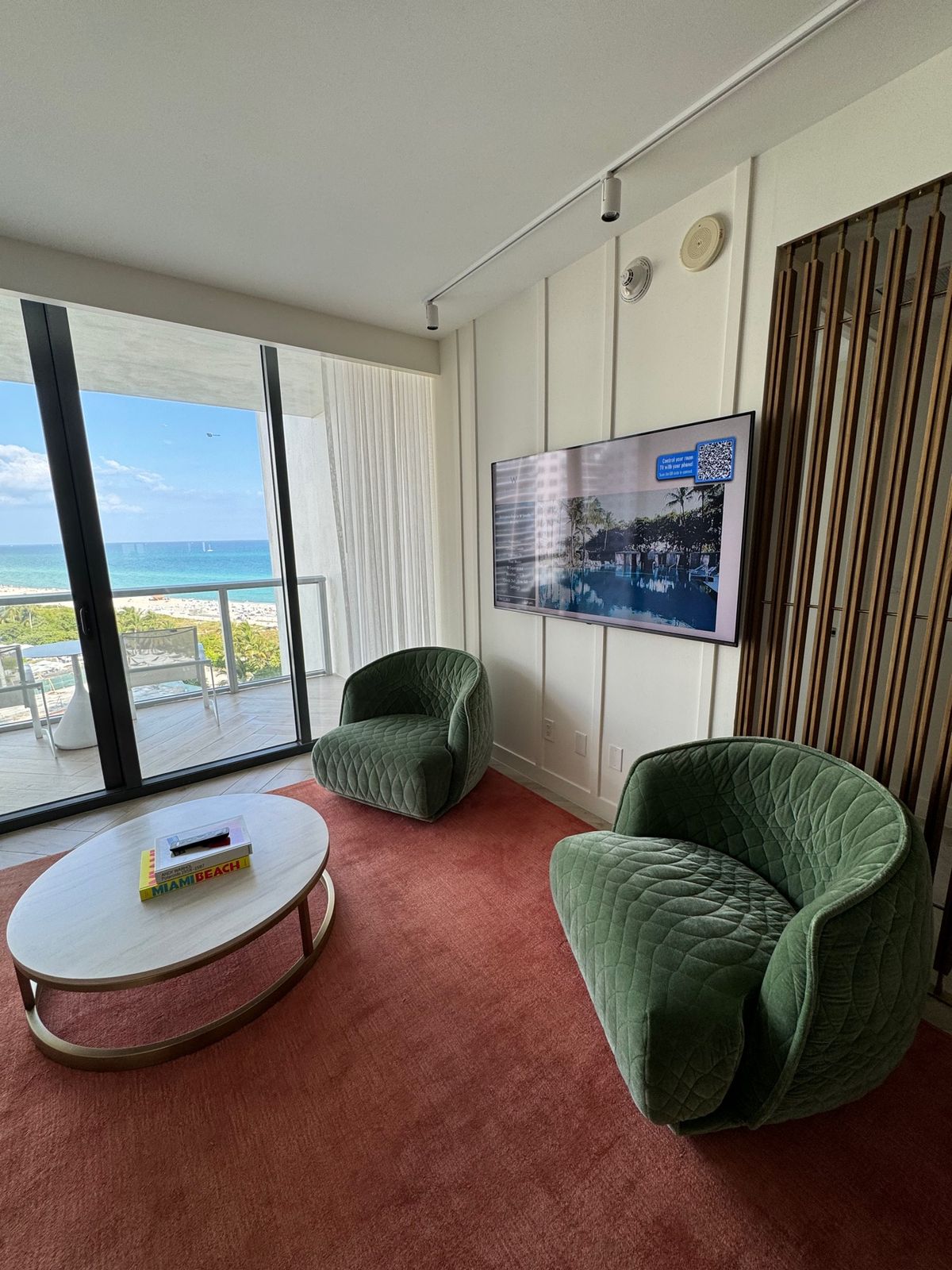 3泊目はW south beachへ。
アメックスのアップグレードでオーシ...