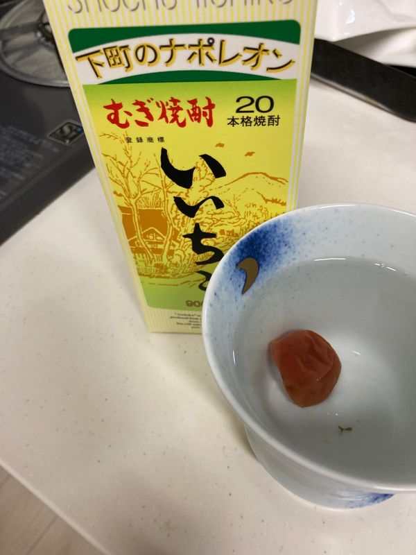 日本・大分県「むぎ焼酎 いいちこ」の写真