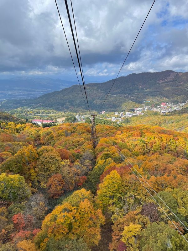 日本・蔵王「宮城、山形 紅葉と温泉」の写真