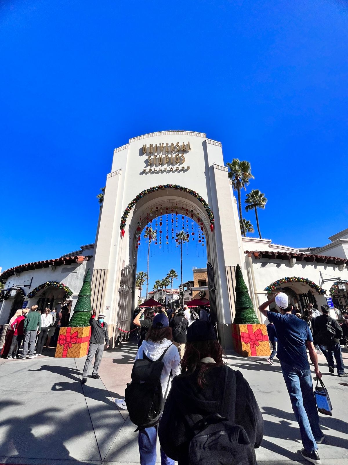 universal studio Hollywoodは
平日でもいっぱい🈵...