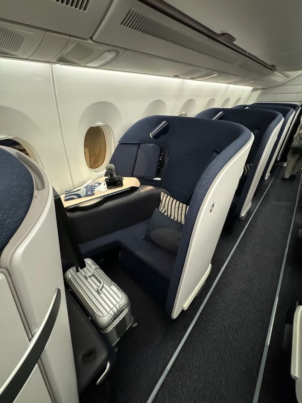 アイスランド・アイスランド「アイスランドで今度こそオーロラ！」の写真：搭乗！

5年ぶりのフィンエアービジネス...