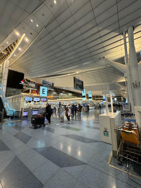 アイスランド・アイスランド「アイスランドで今度こそオーロラ！」の写真：羽田到着！今度はターミナル間違えないでこ...